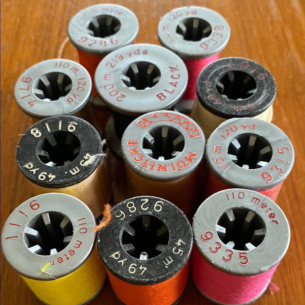 Vintage Set of Molnlycke Thread - Picture 4 of 12
